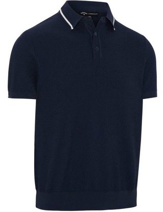 Callaway Textured sweater Herren Polo, peacoat