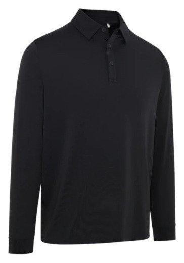 Callaway Soft Touch Long Sleeve Herren Polo, caviar
