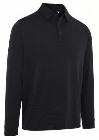 Callaway Soft Touch Long Sleeve Herren Polo, caviar