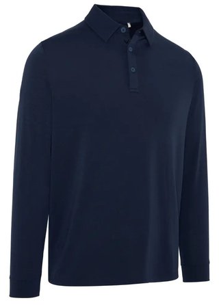 Callaway Soft Touch Long Sleeve Herren Polo, peacoat