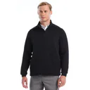 Callaway Chev Jacquard Herren Pullover, caviar