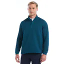Callaway Chev Jacquard Herren Pullover, blue coral