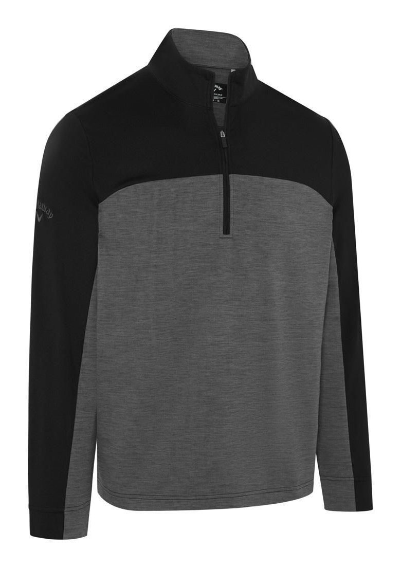 Callaway Lightweight Lux Touch Herren Pullover, caviar
