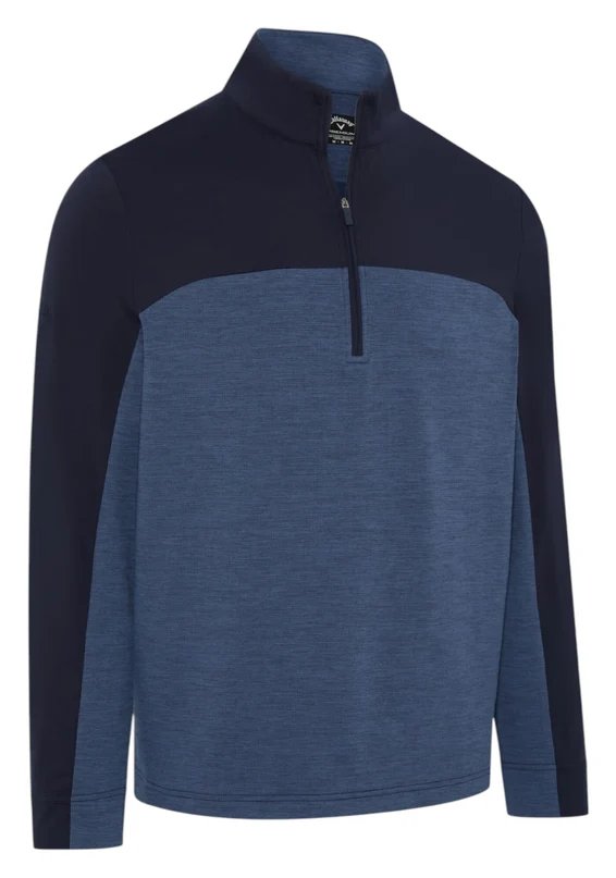 Callaway Lightweight Lux Touch Herren Pullover, peacoat