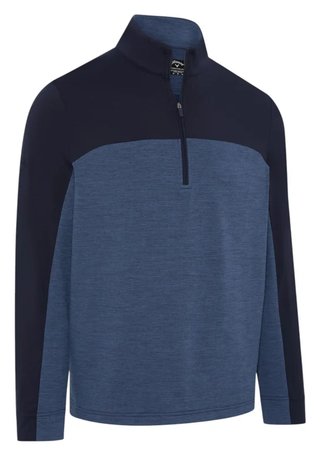 Callaway Lightweight Lux Touch Herren Pullover, peacoat