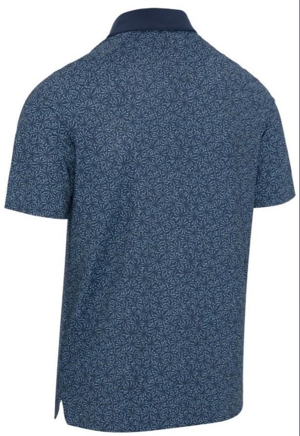 Callaway Confetti Tee Print Herren Polo, peacoat