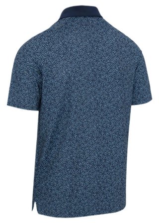 Callaway Confetti Tee Print Herren Polo, peacoat