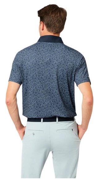Callaway Confetti Tee Print Herren Polo, peacoat