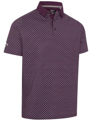 Callaway Fly Birdie Herren Polo, italian plum