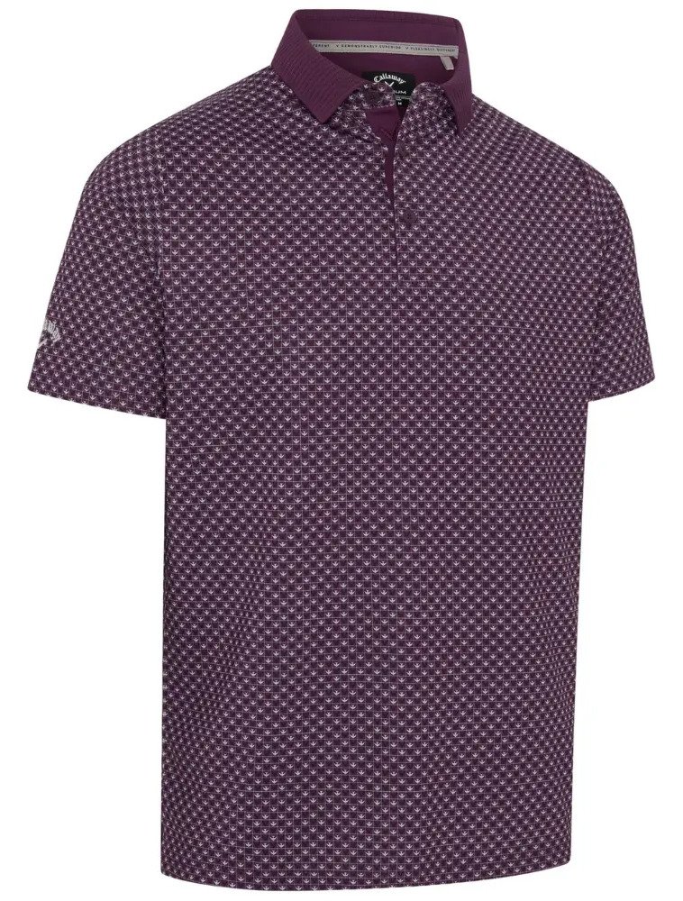 Callaway Fly Birdie Herren Polo, italian plum