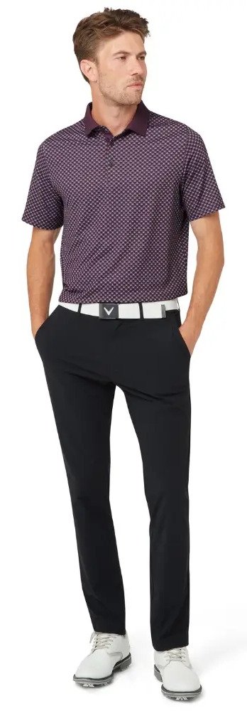 Callaway Fly Birdie Herren Polo, italian plum