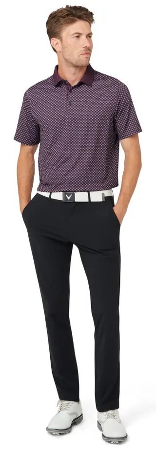 Callaway Fly Birdie Herren Polo, italian plum