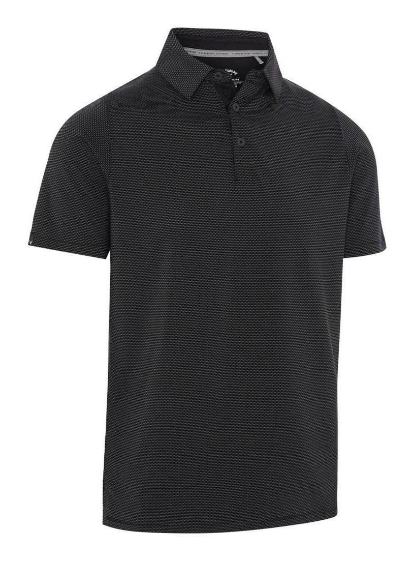 Callaway Emea Two-Tone Geo Herren Polo, caviar