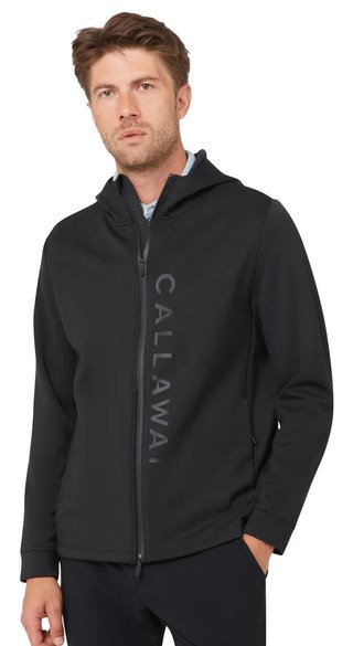 Callaway Pure Blend Herren Hoodie, black heather