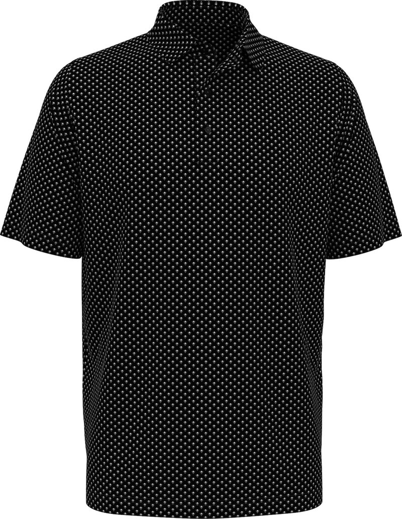 Callaway Trademark Golf Printed Herren Polo, caviar