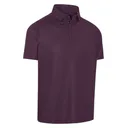 Callaway Trademark Golf Printed Herren Polo, italian plum