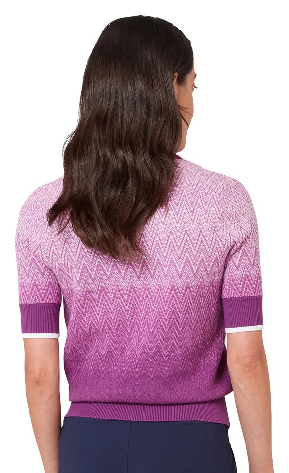 Callaway Gradient Knitted Damen Pullover, gloxinia