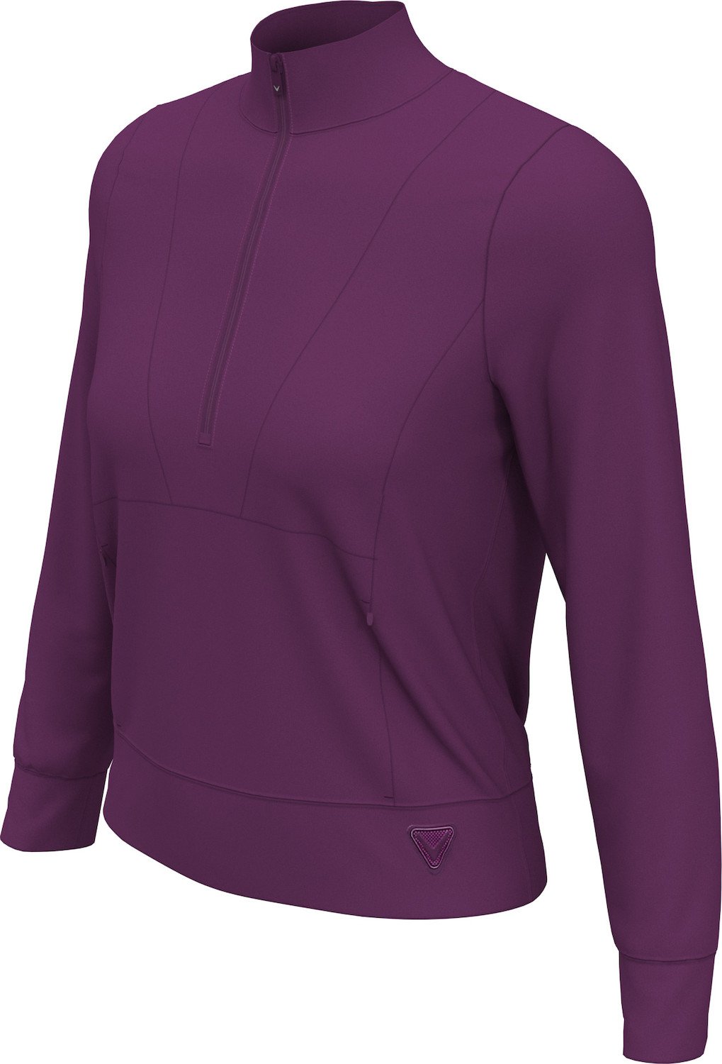 Callaway 1/2 Zip Soft Touch Damen Sweatshirt, gloxinia