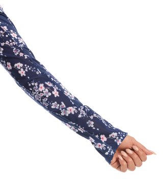 Callaway Snowy Floral Damen Sweatshirt, blue depths
