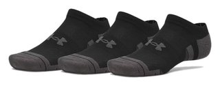 Under Armour Performance Tech No Show Herren Socken, 3pack, schwarz