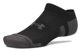 Under Armour Performance Tech No Show Herren Socken, 3pack, schwarz
