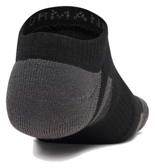 Under Armour Performance Tech No Show Herren Socken, 3pack, schwarz
