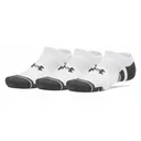 Under Armour Performance Tech No Show Unisex Socken, 3pack, weiß