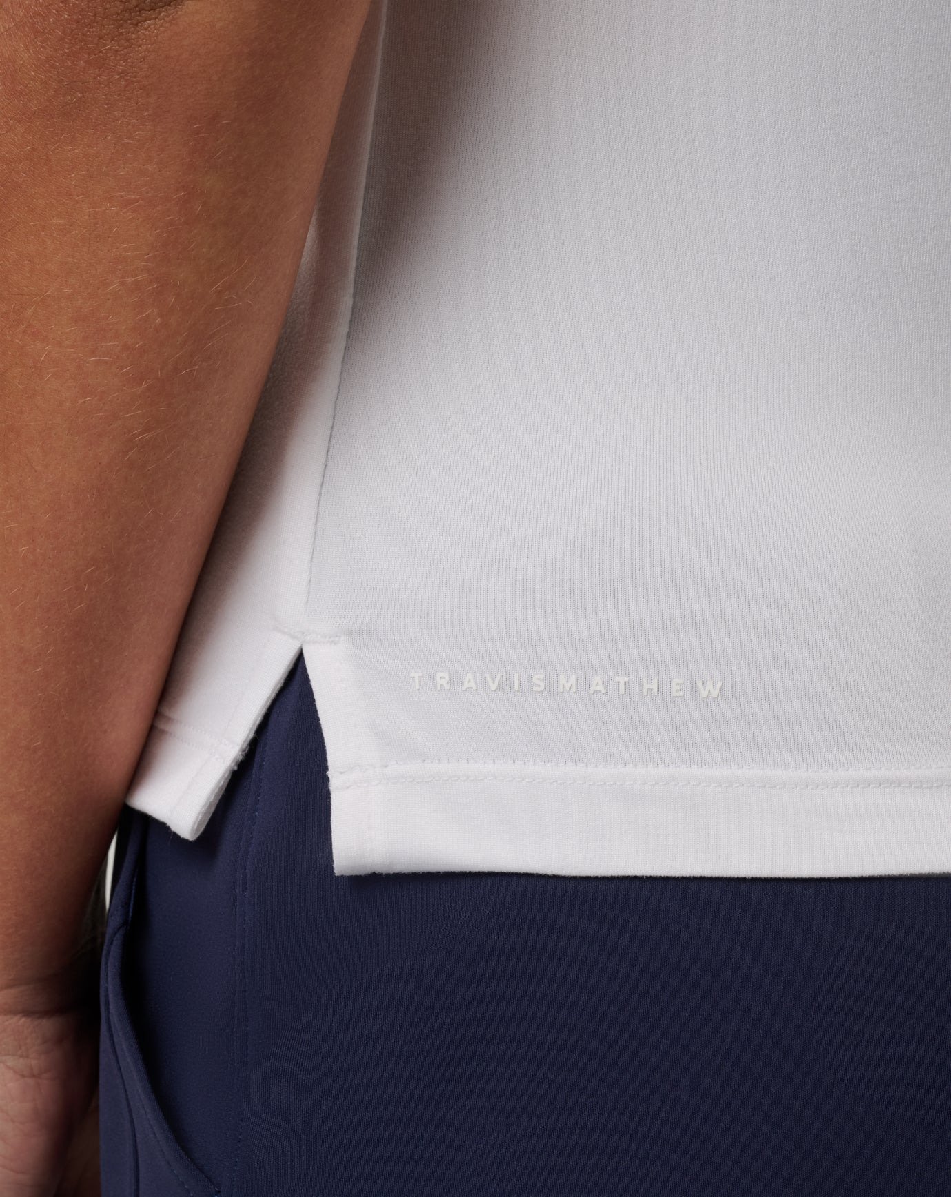 Travis Mathew Skyloft Light Sleeveless Damen Polo, weiß