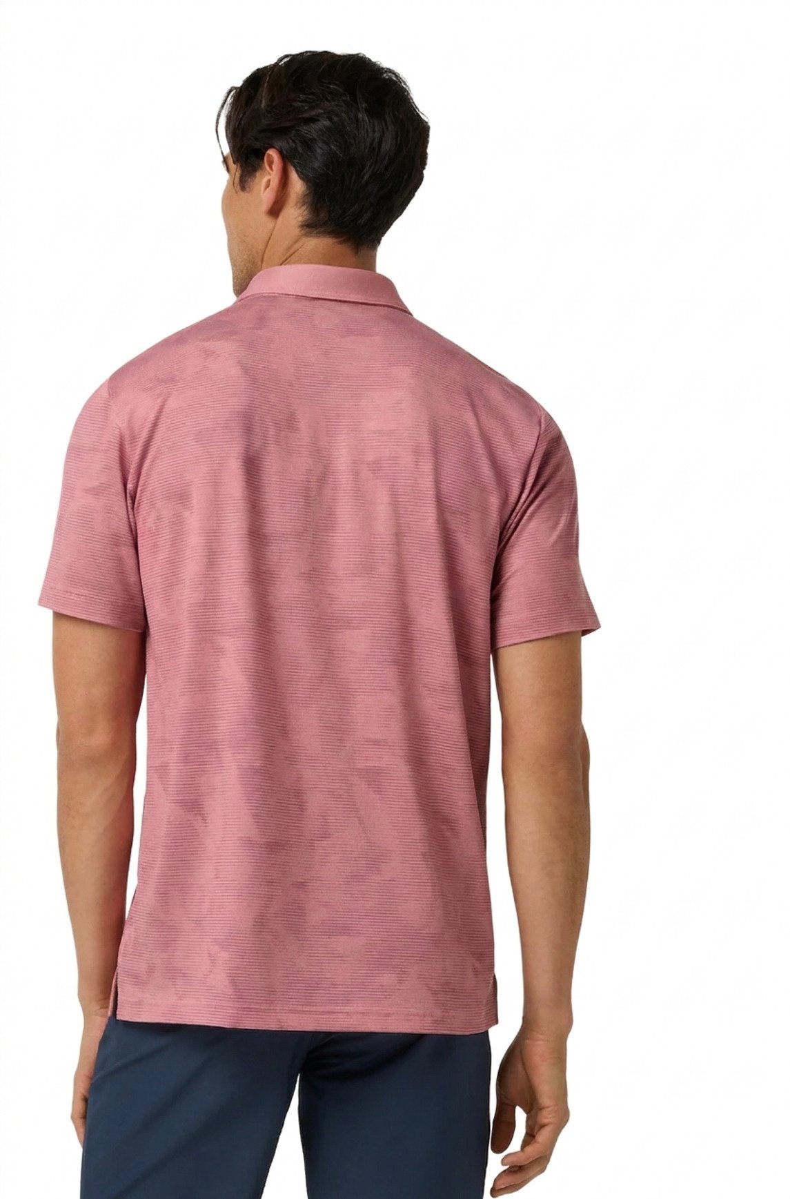 Travis Mathew Featherweight Backnine Herren Polo, mauveglow