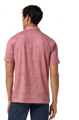 Travis Mathew Featherweight Backnine Herren Polo, mauveglow