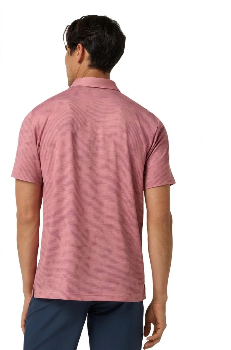 Travis Mathew Featherweight Backnine Herren Polo, mauveglow