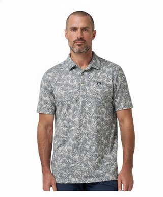 Travis Mathew Featherweight Sunbeam Herren Polo, italian sand
