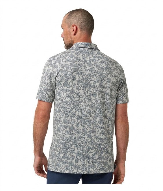 Travis Mathew Featherweight Sunbeam Herren Polo, italian sand