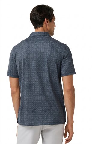 Travis Mathew Featherweight Trophy Ready Herren Polo, total eclipse