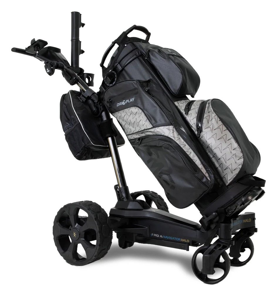 MGI Ai Halo elektrischer Golfwagen 2026, schwarz (Lithium 24v 299Wh)