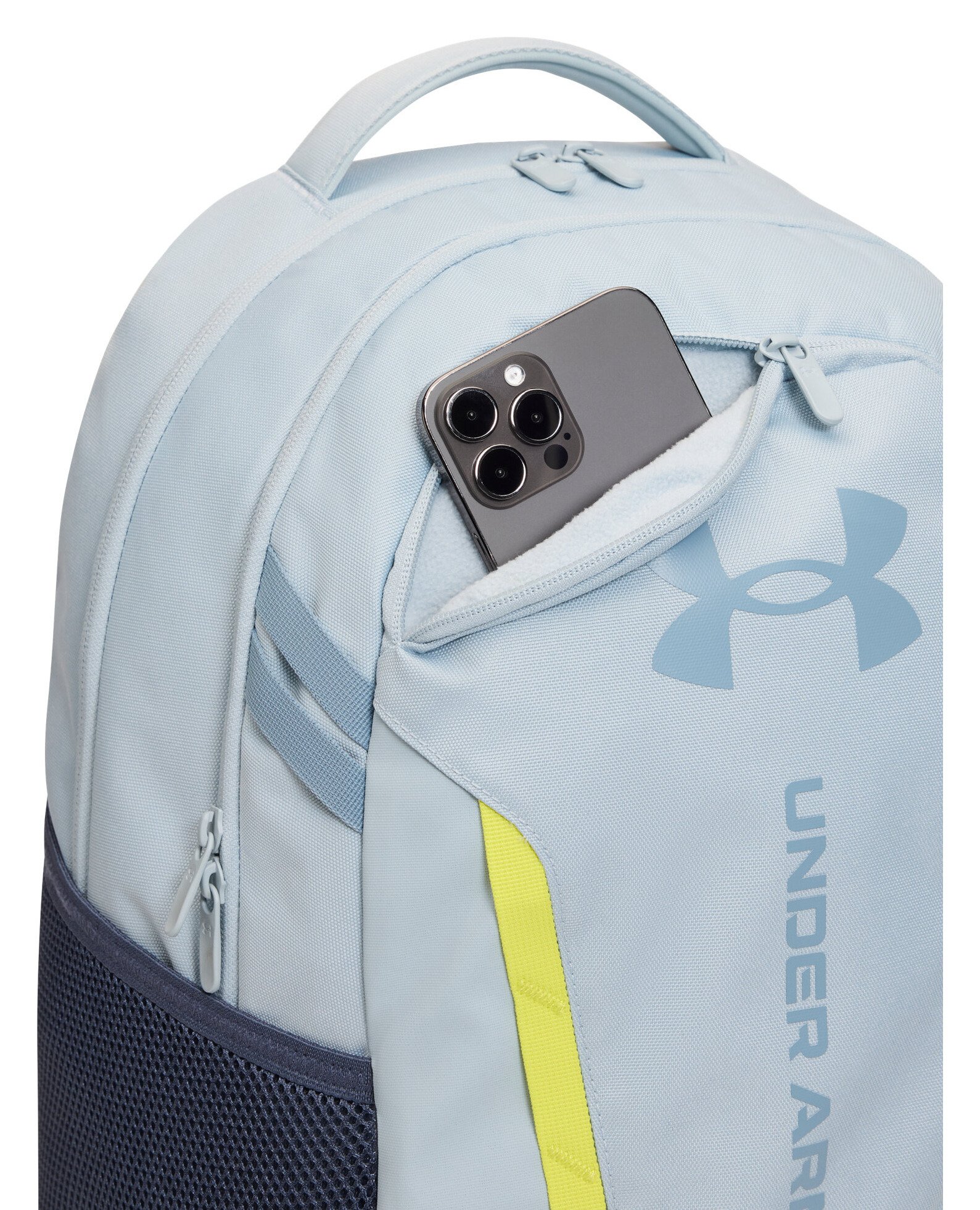 Under Armour Hustle 6.0 Backpack Unisex, blue fog/shark