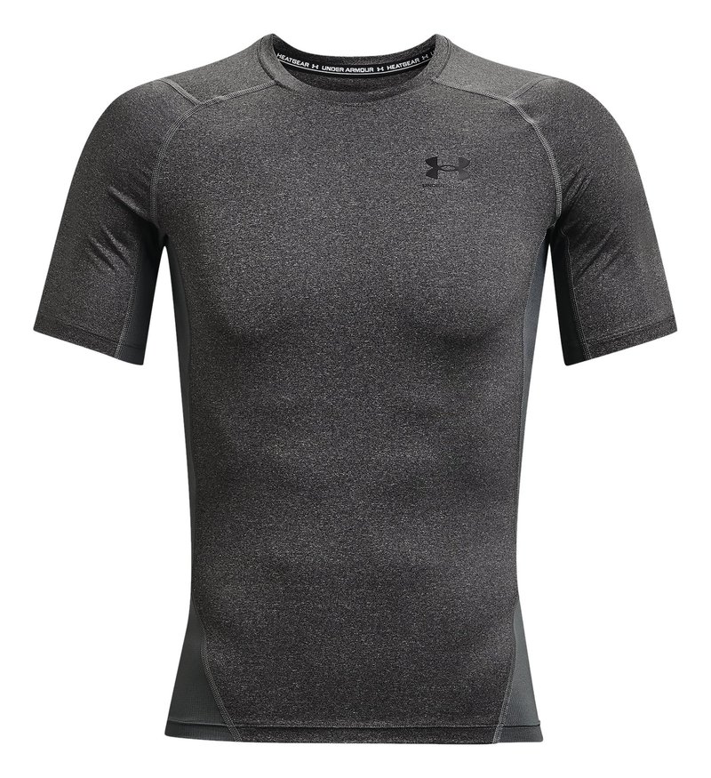 Under Armour HeatGear Herren Kompressions-Shirt, carbon heather