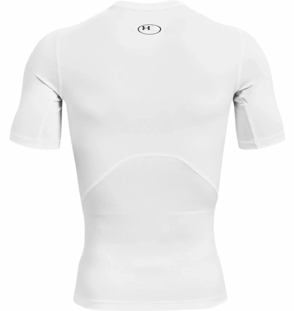 Under Armour HeatGear Herren Kompressions-Shirt, weiß