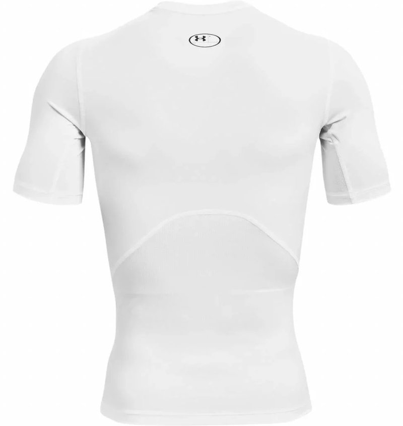 Under Armour HeatGear Herren Kompressions-Shirt, weiß