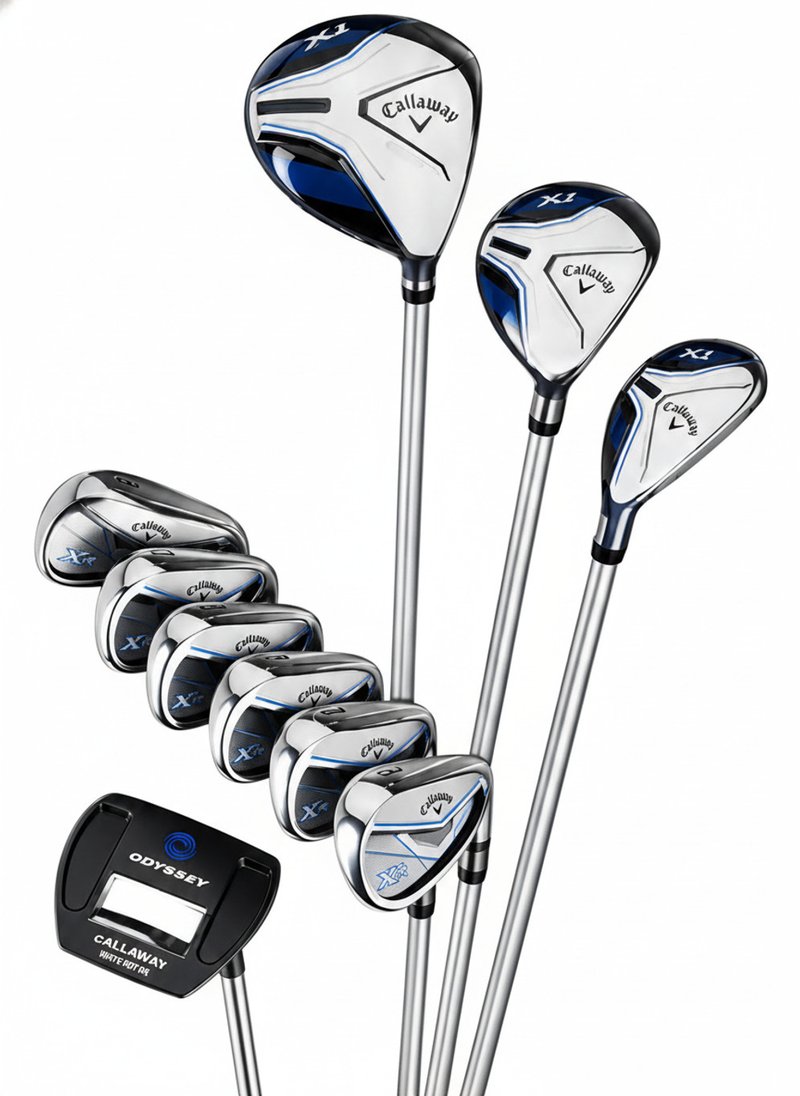 Callaway XT 26 11PC Junior Golfset, Stahl/Graphit, blau/weiß