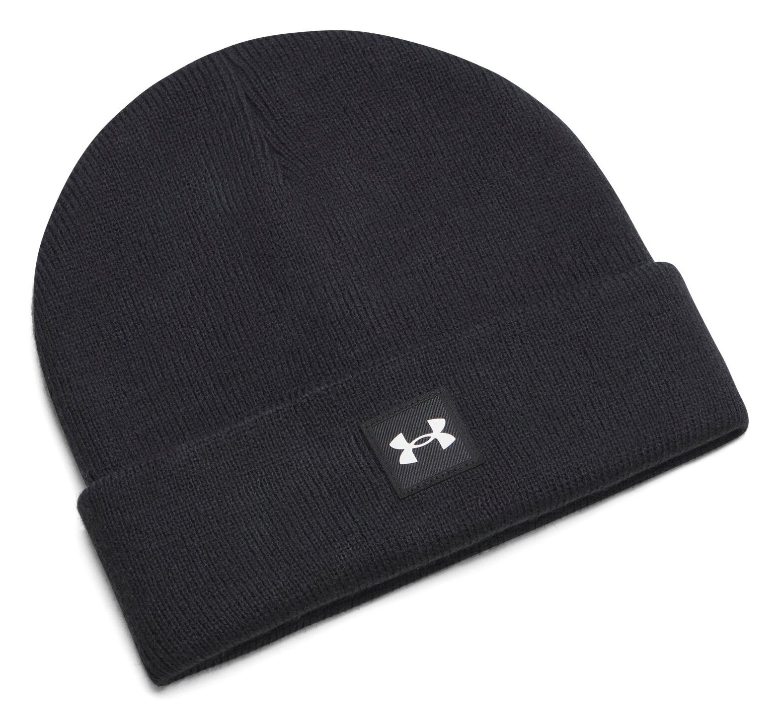 Under Armour Youth Halftime Junior Beanie Wintermütze, schwarz/weiß
