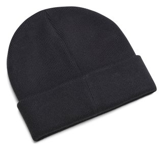 Under Armour Youth Halftime Junior Beanie Wintermütze, schwarz/weiß