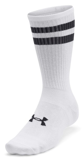 Under Armour Essential Crew Unisex Socken (6 pack), weiß/schwarz