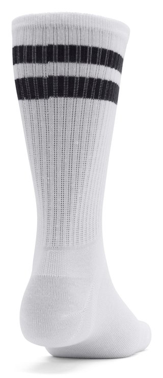 Under Armour Essential Crew Unisex Socken (6 pack), weiß/schwarz