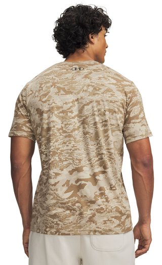 Under Armour ABC Camo SS Herren T-Shirt, city khaki/schwarz