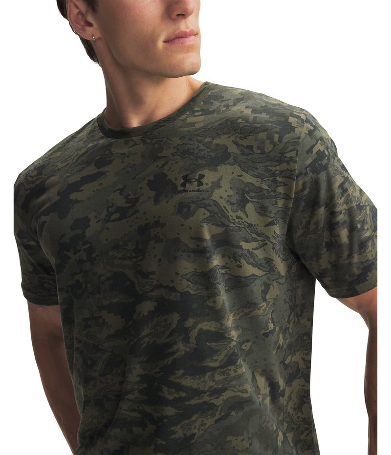 Under Armour ABC Camo SS Herren T-Shirt, marine OD green/schwarz