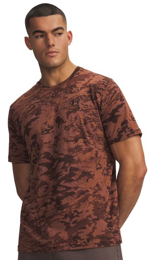 Under Armour ABC Camo SS Herren T-Shirt, vintage mocha