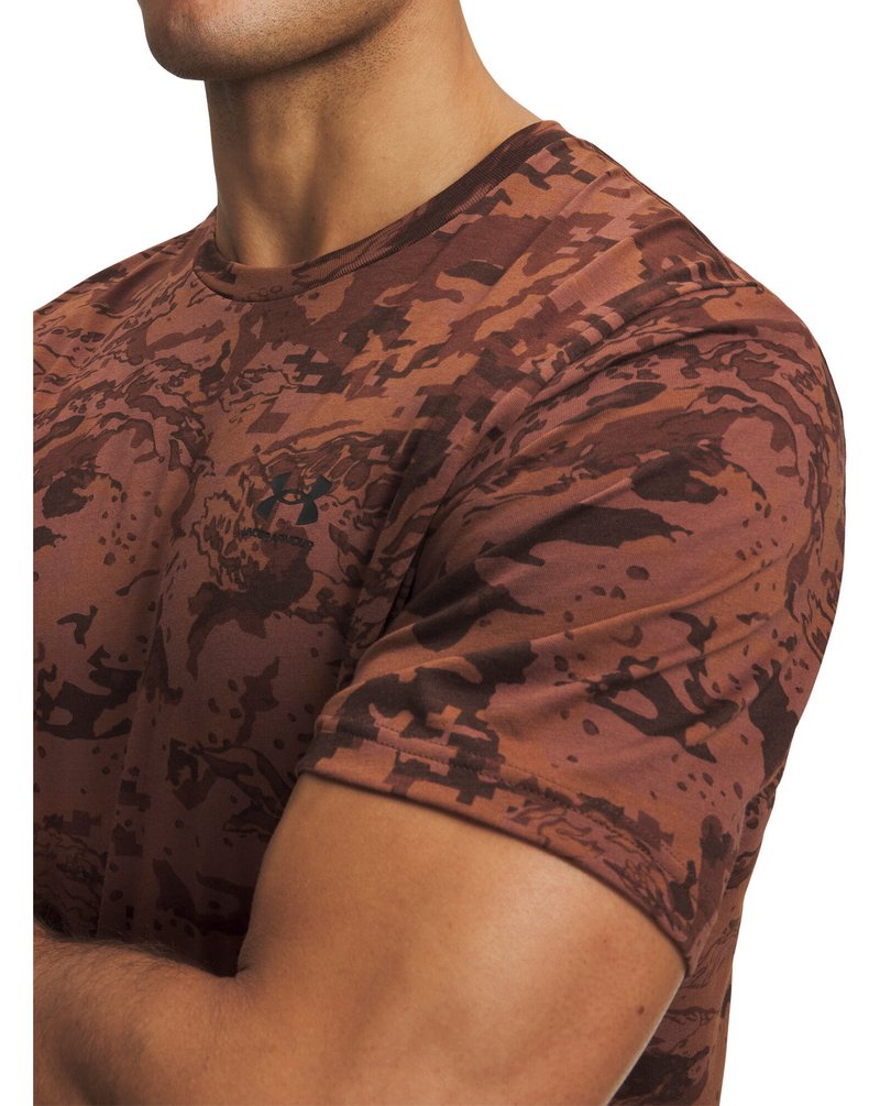 Under Armour ABC Camo SS Herren T-Shirt, vintage mocha