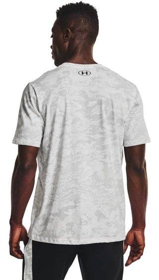 Under Armour ABC Camo SS Herren T-Shirt, weiß/schwarz