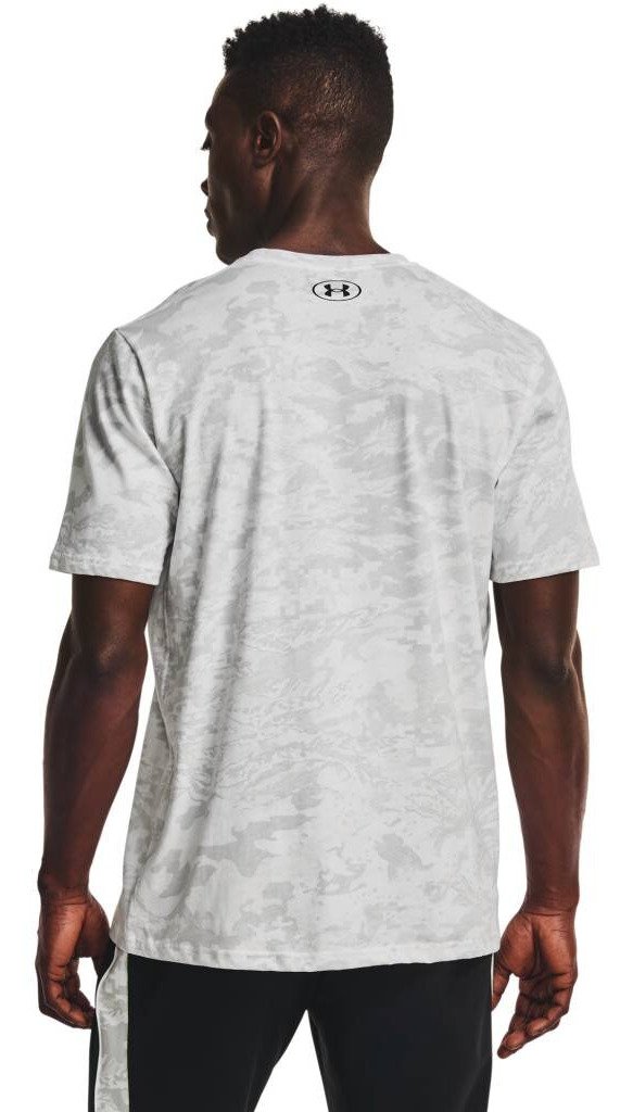 Under Armour ABC Camo SS Herren T-Shirt, weiß/schwarz